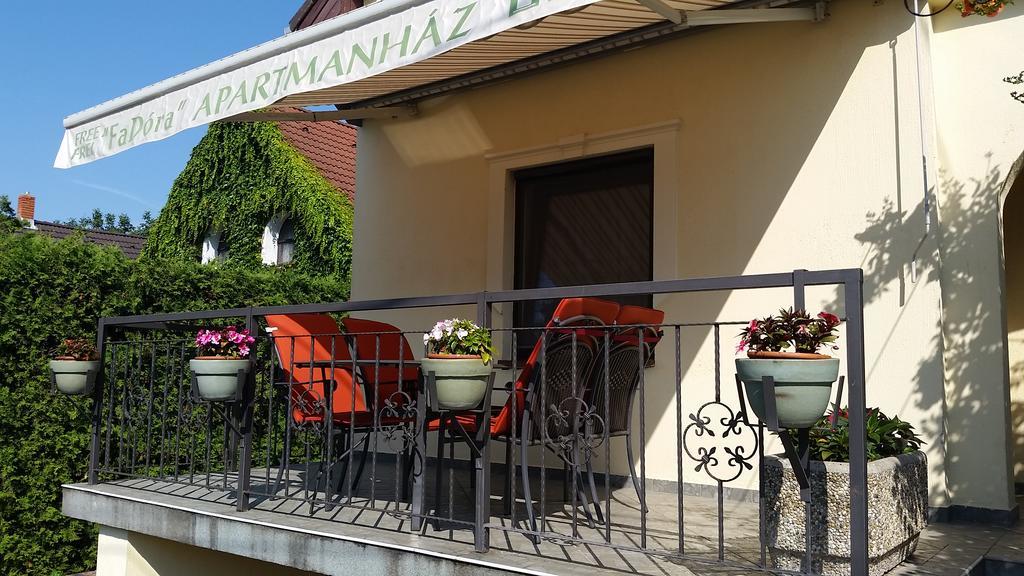 Fadora Apartman Tihany Dış mekan fotoğraf
